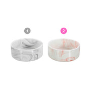 Marble Ceramic Pet Bowl 13cm