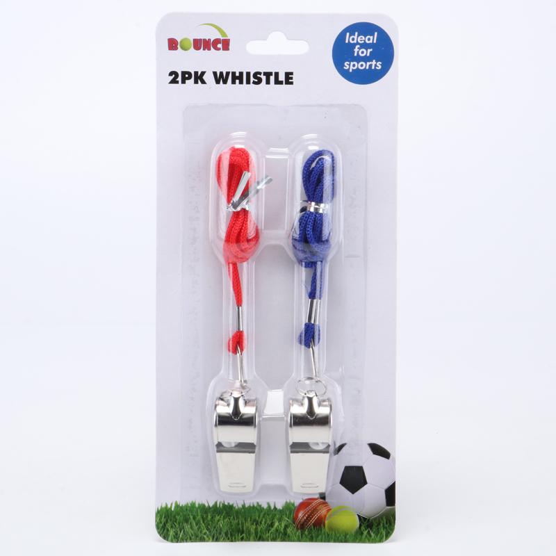 Whistle With Cord 2pk