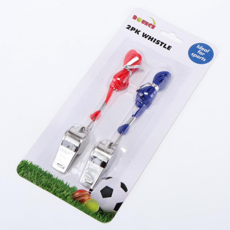 Whistle With Cord 2pk