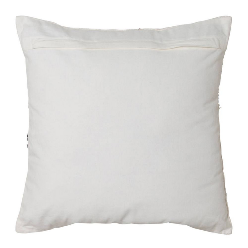 Indra Cushion Ivory & Black 50x50cm