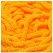 Chenille Blanket Yarn 100g 80m Solid 16 Orange – thumbnail