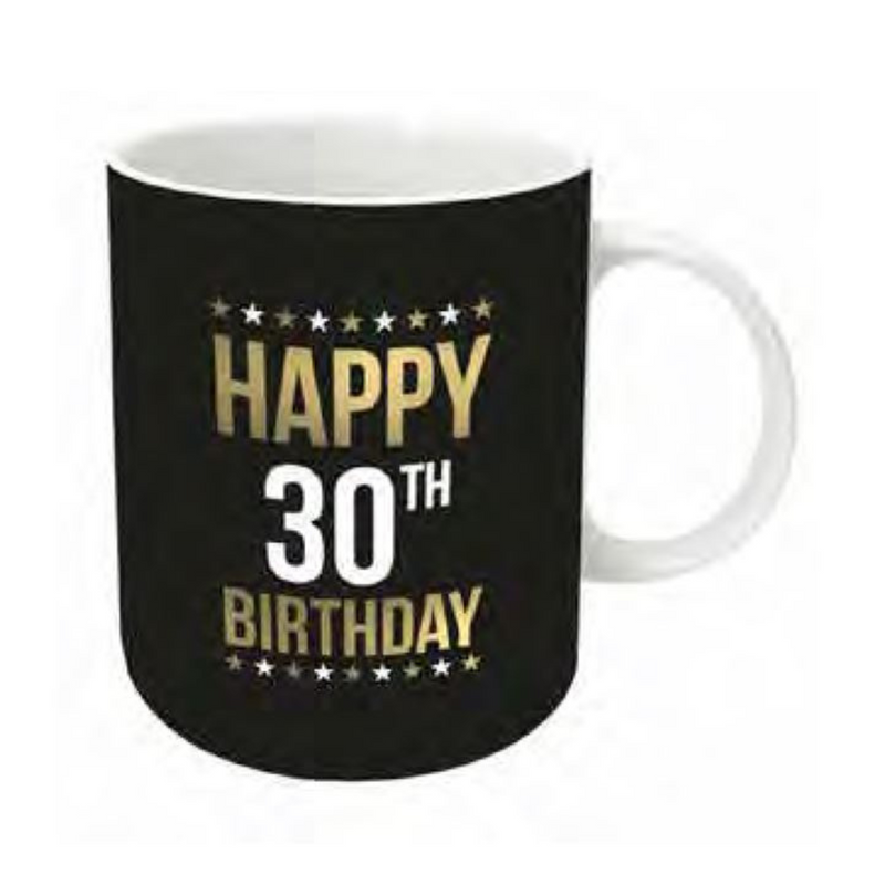 Ronis 30th Birthday Mug Gold Foil 355ml