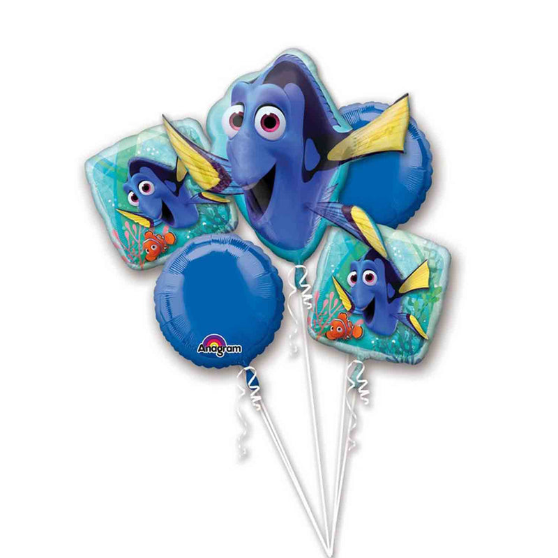 Foil Balloon Bouquet Finding Dory P75 5pk