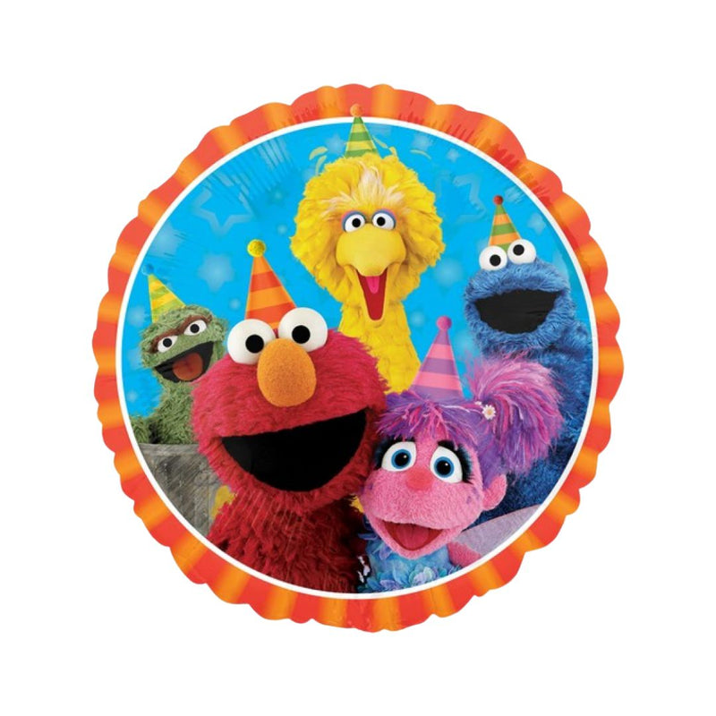 Foil Balloon 45cm Sesame Street Fun S60
