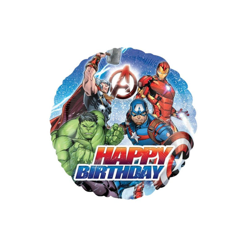Avengers Happy Birthday 45cm Foil Balloon