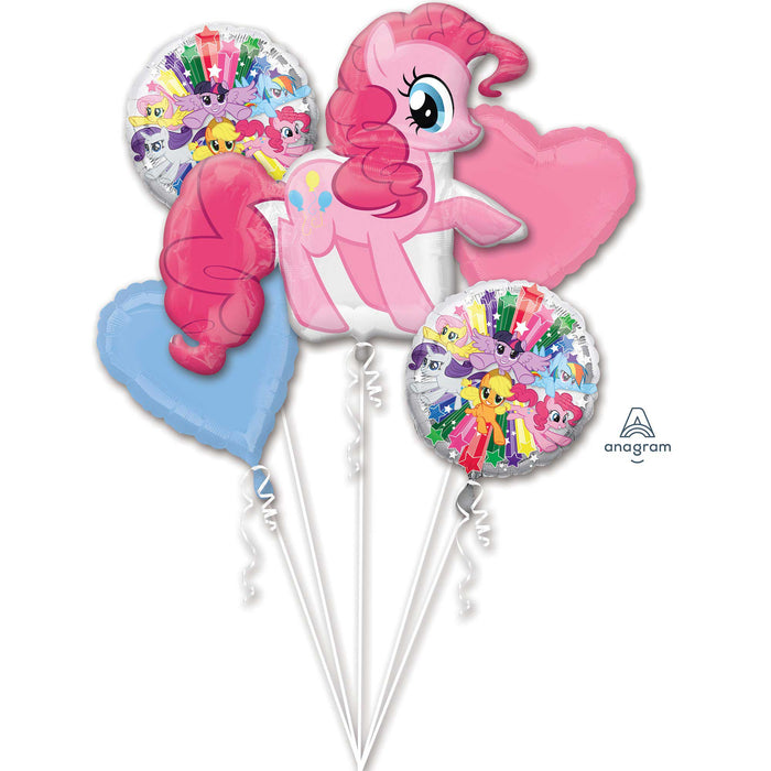 Foil Balloon Bouquet Pinkie Pie P75 Pk5