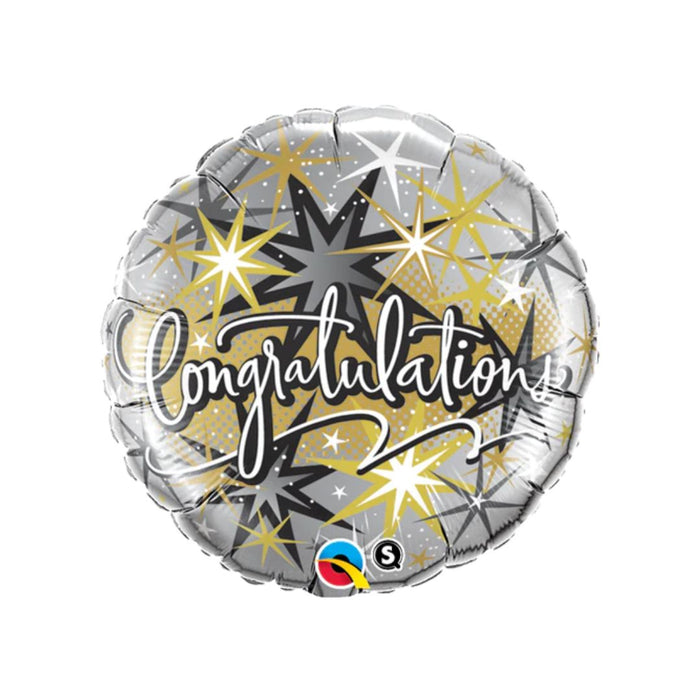 Foil Balloon 45Cm Congratulations Elegant