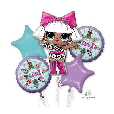 Foil Balloon 45cm Bouquet LOL Surprise