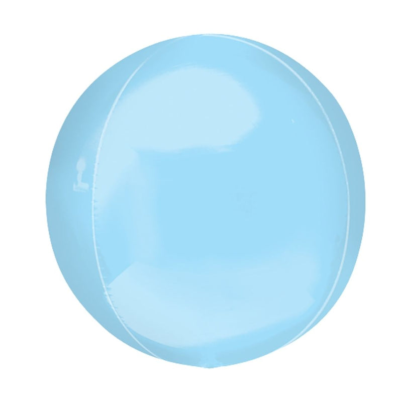 Orbz Balloon XL Pastel Blue 38cm