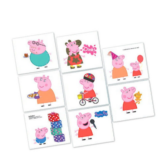 Party Favours™ Peppa Pig Tattoo