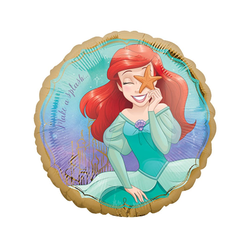 Ariel Mermaid Once Upon A Time 45cm Foil Balloon