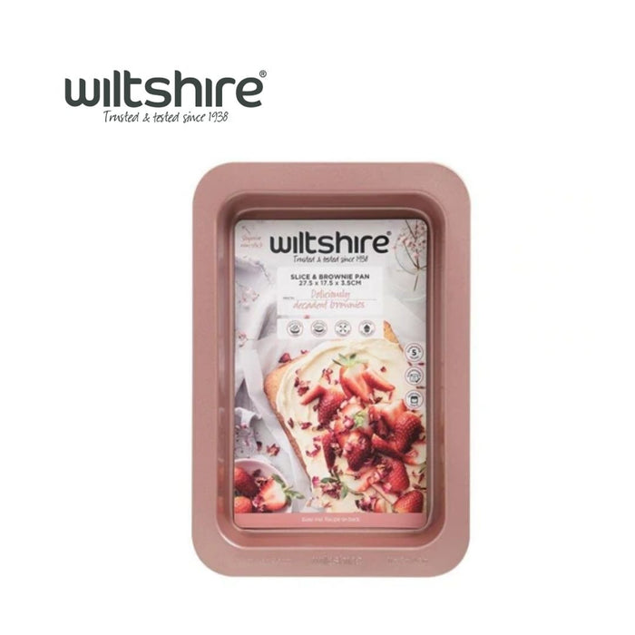 Wiltshire Rose Gold Slice Pan 27.5Cm