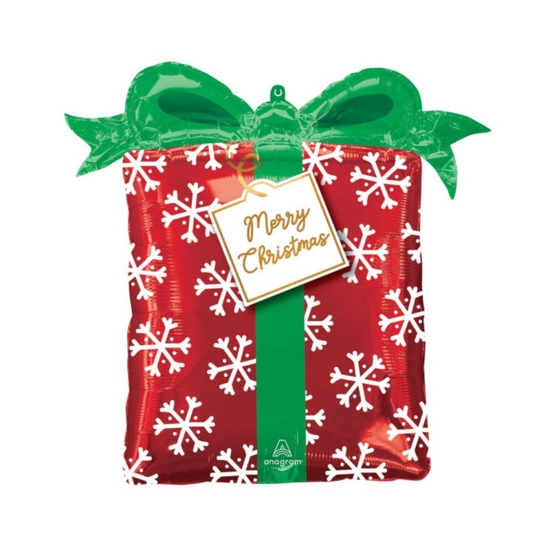 Bln Foil SuperShape XL Christmas Present