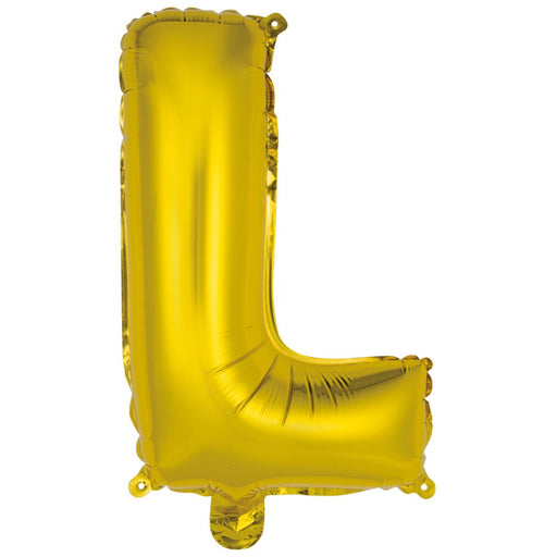 Alphabet Foil Balloon Gold D 35cm