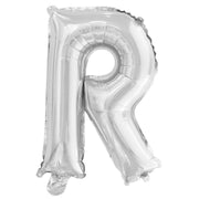 Alphabet Foil Balloon 35cm Silver - R – thumbnail