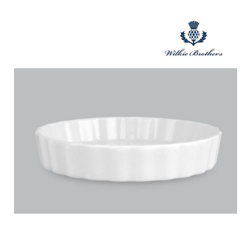 Wilkie Quiche Dish 12.5 x 2cm - New Bone