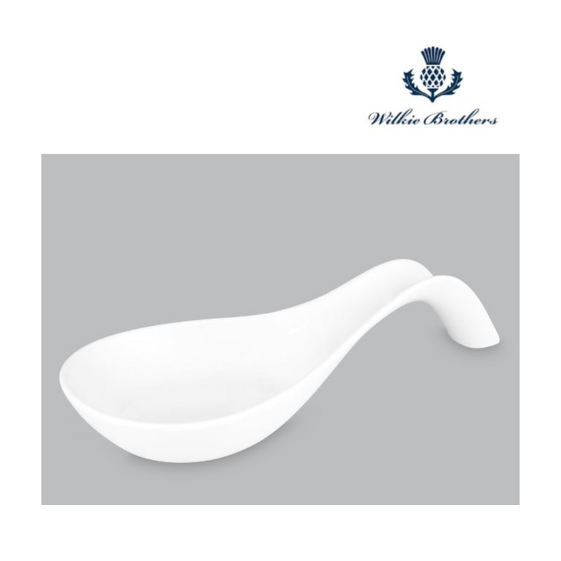 Wilkie Spoon Rest 24 x 10cm - New Bone