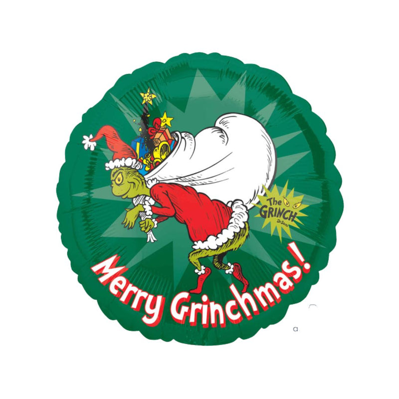 How the Grinch Stole Christmas Foil Balloon 45cm