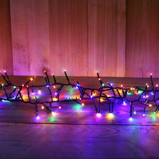 Ronis 480 LED Digital Curtain Lights Multicolour 1.8m