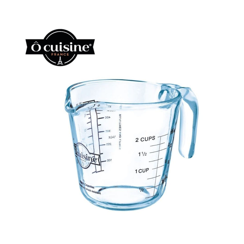 Borosilicate Measuring Jug - 0.5L OCuisine