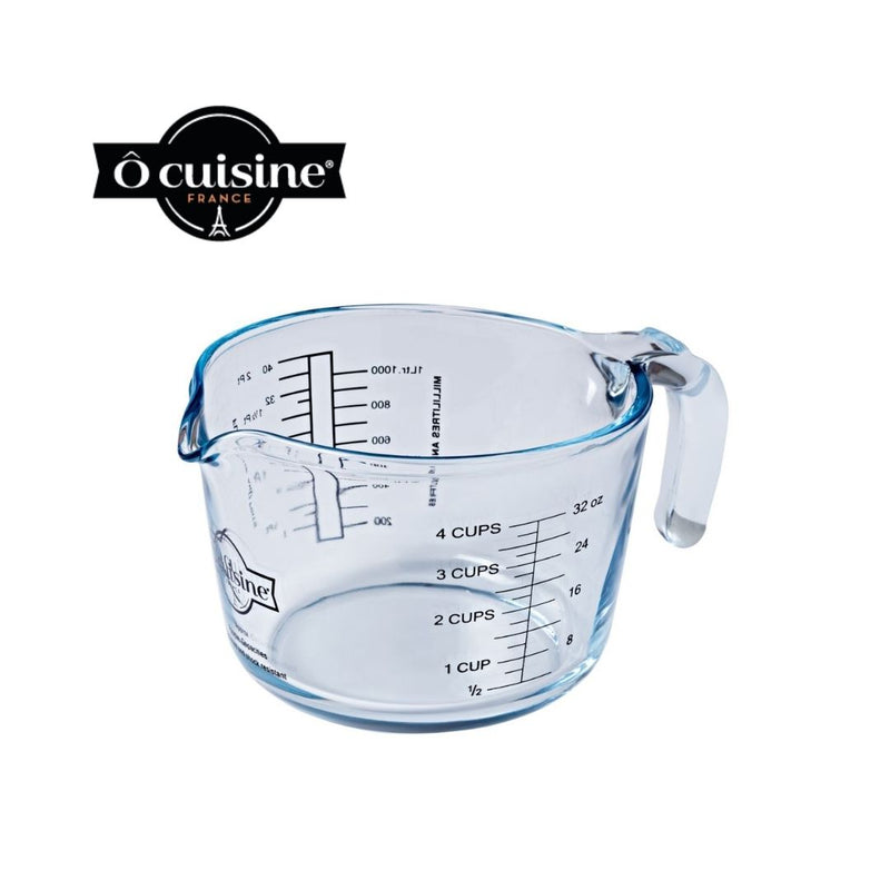 Borosilicate Measuring Jug - 1L OCuisine
