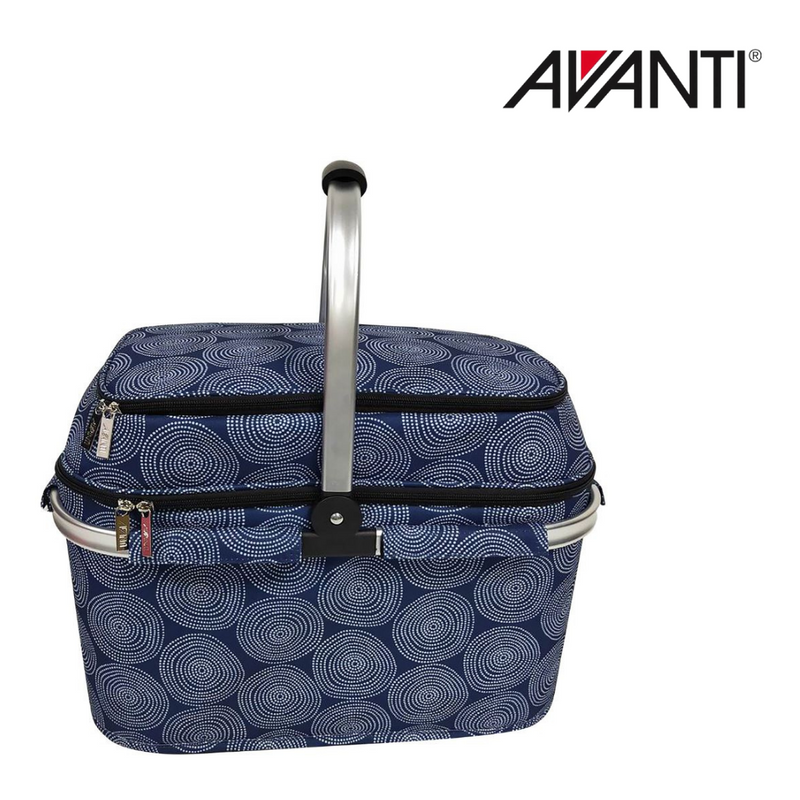 Ronis Avanti 4P Insulated Picnic Basket Dot C