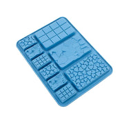 Chocolate Mould Mini & Medium Fun Choc Bars Sprinks Silicone