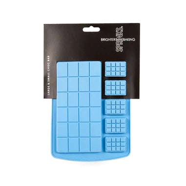 Chocolate Mould Large and Small Choc Bar Sprinks Silicone