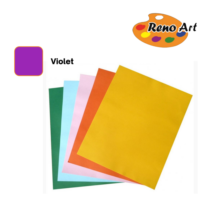 Cardboard Violet 63.5x51cm