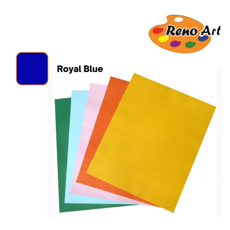 Cardboard 635x51cm Royal Blue