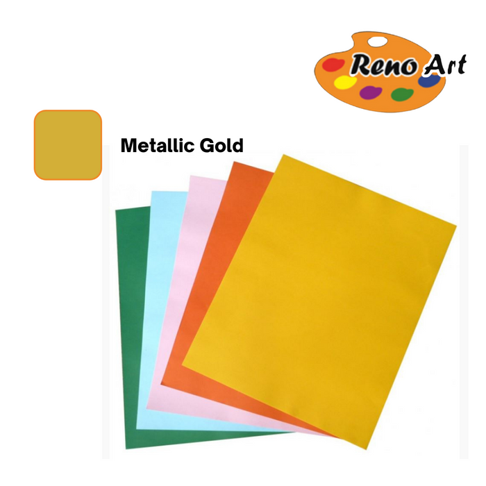Cardboard Metallic Gold 63.5x51cm