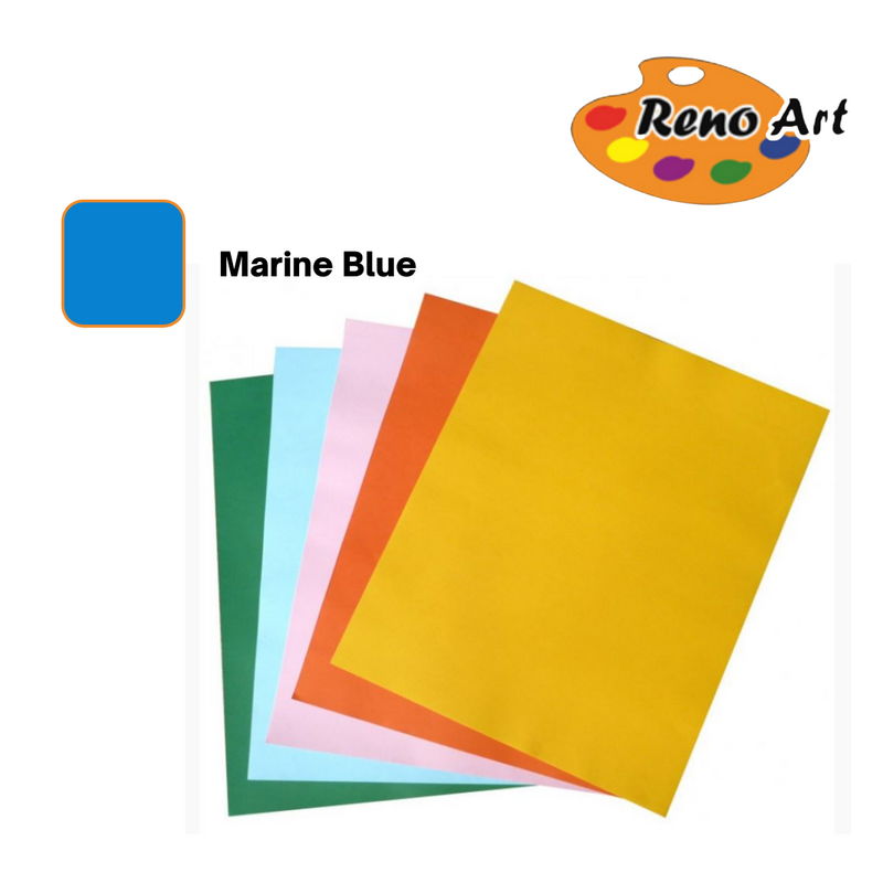 Cardboard 635x51cm Marine Blue