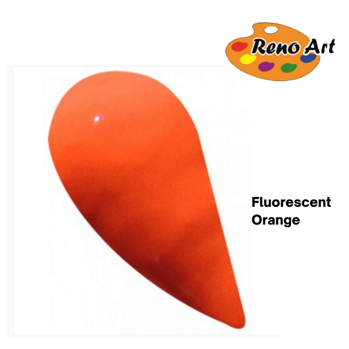 Acrylic Colour Paint Fluorescent Orange 75ml