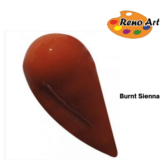 Acrylic Colour Paint Burnt Sienna 100ml