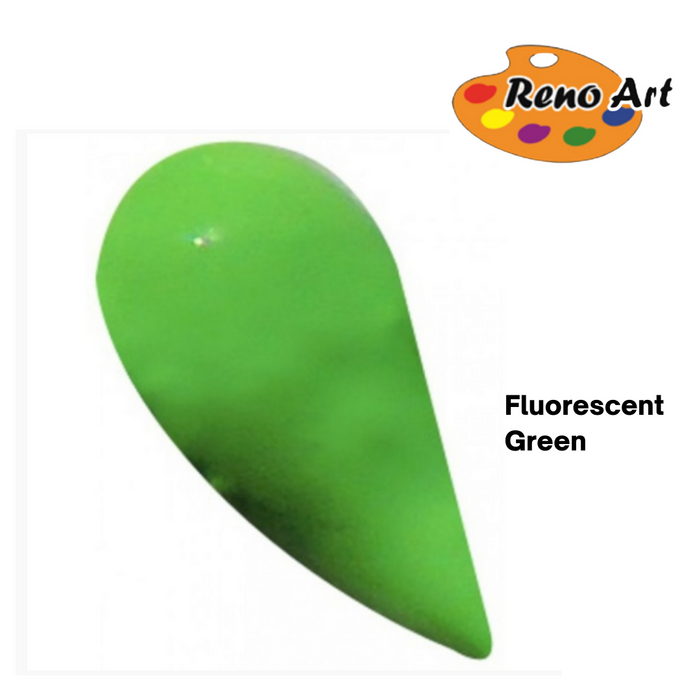 Acrylic Colour Paint Fluorescent Green 75ml