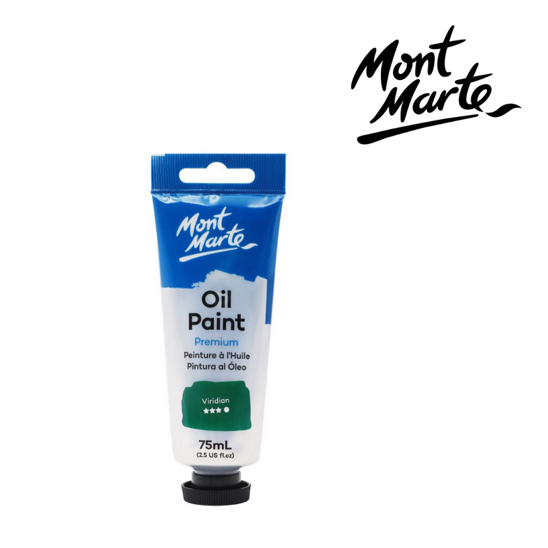 Mont Marte Oil Paint 75ml - Viridian