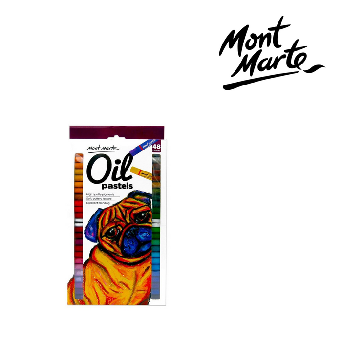Mont Marte Oil Pastels 48pc