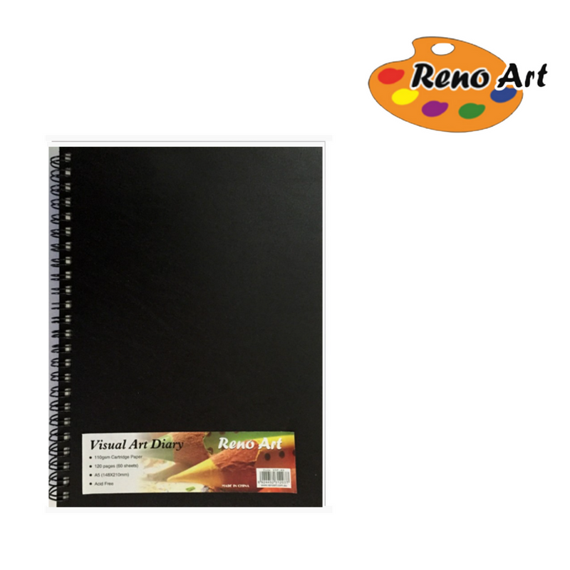 Visual Art Diary Premium A6 110 gsm 60 Sheets Acid Free
