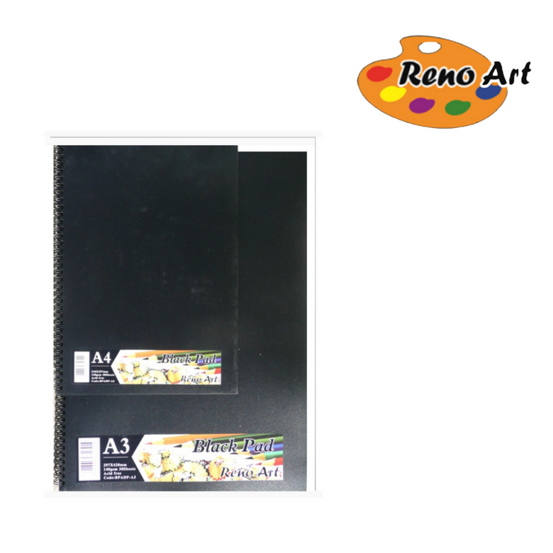 Black Pad Premium A3 140 gsm Acid Free