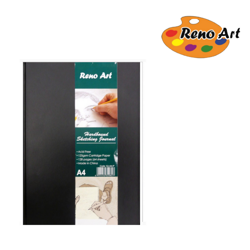 Sketching Journal A3 Portrait Hard Cover 125gsm 128 Pages