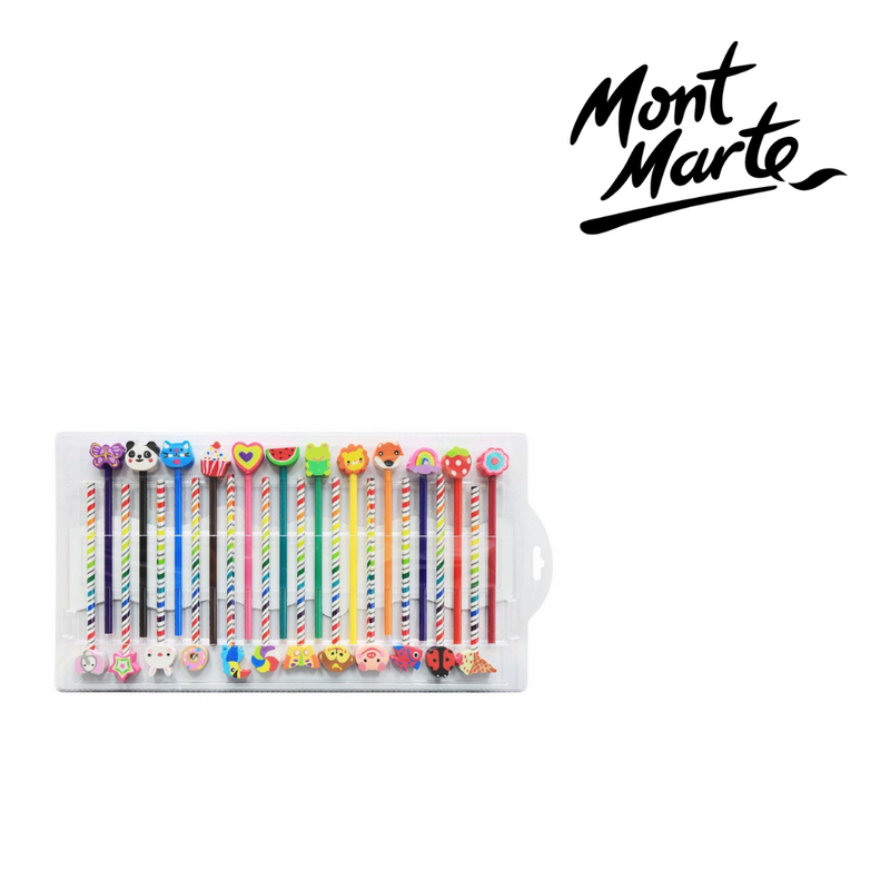 Mont Marte Pencil and Eraser Set 48pc