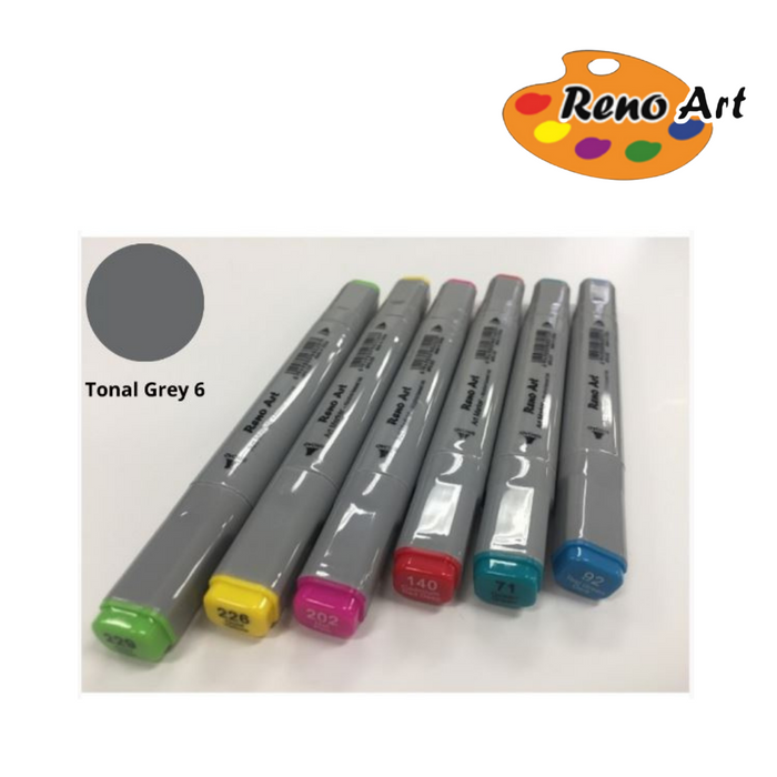 Marker Pen Tonal Grey 6