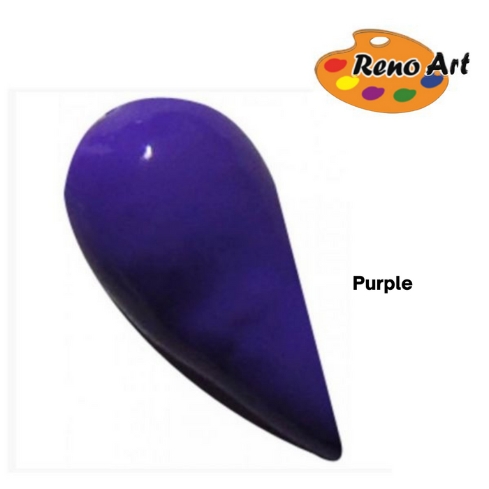 Acrylic Colour Paint Fluorescent Purple 75ml