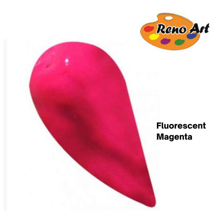 Acrylic Colour Paint Fluorescent Magenta 75ml