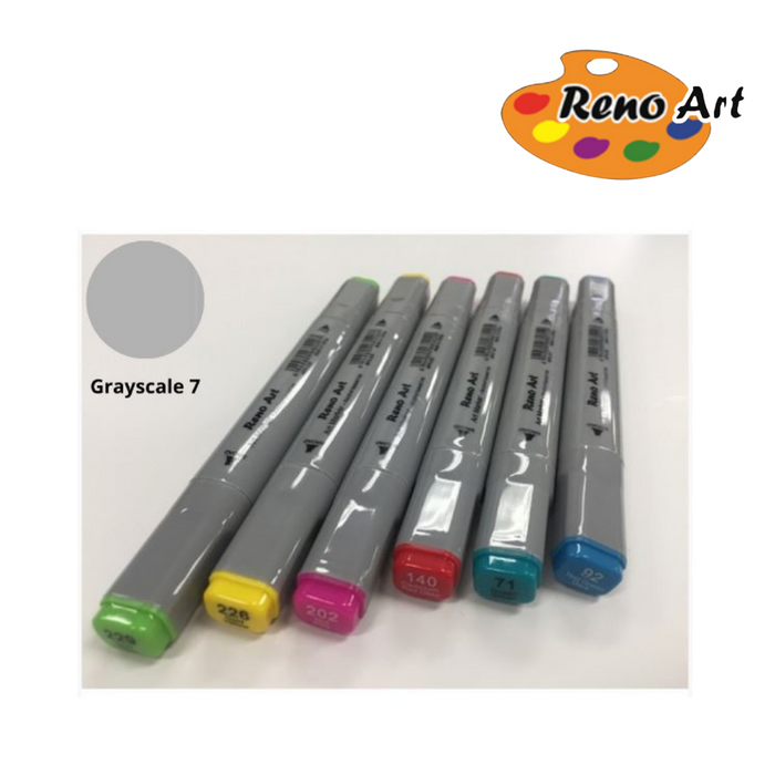 Marker Pen Grayscale 7