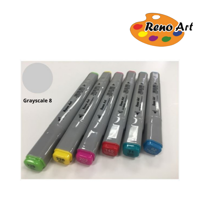 Marker Pen Grayscale 8