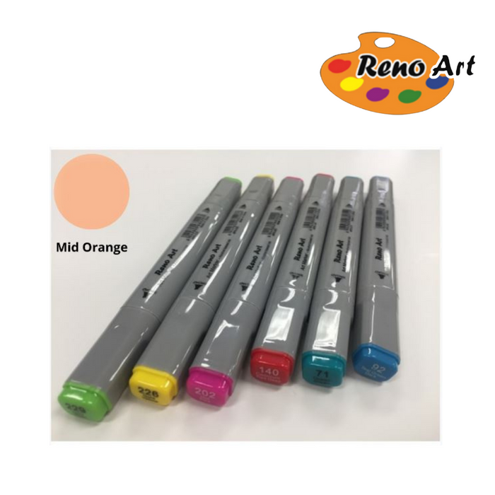 Marker Pen Mid Orange