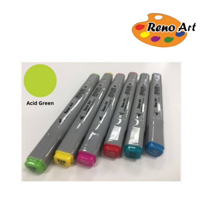 Marker Pen Acid Green