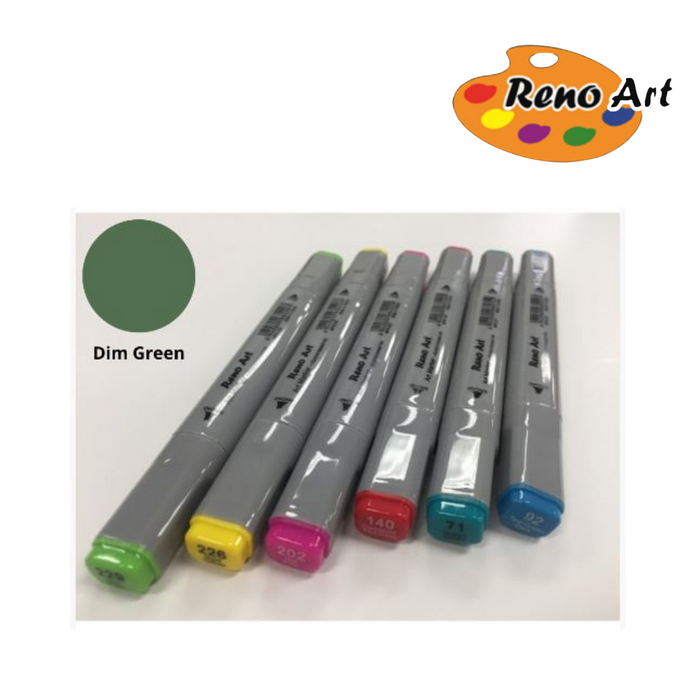 Marker Pen Dim Green