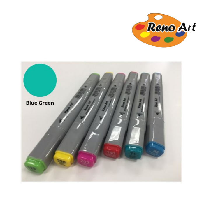 Marker Pen Blue Green